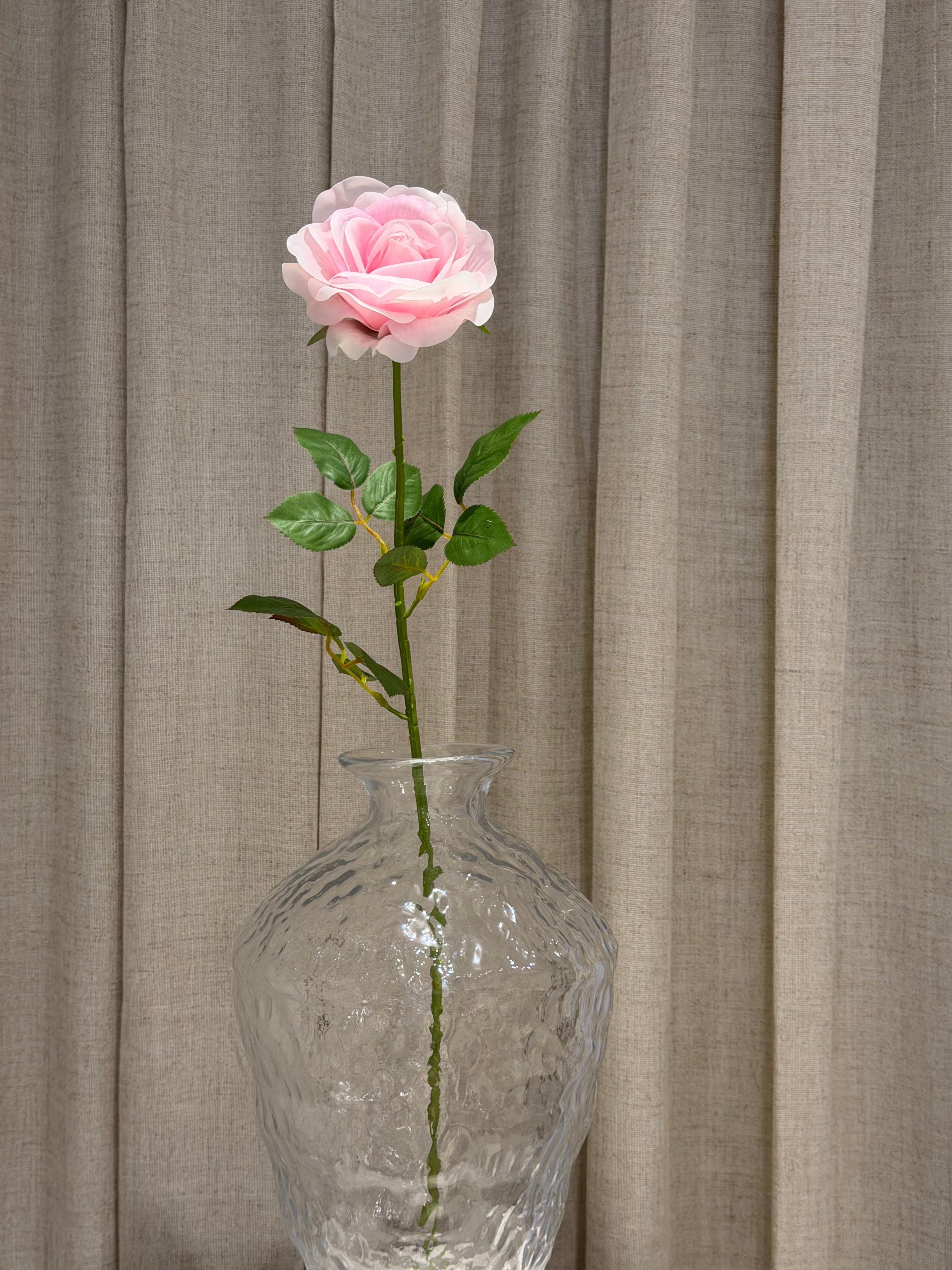 Rose med real touch 70cm