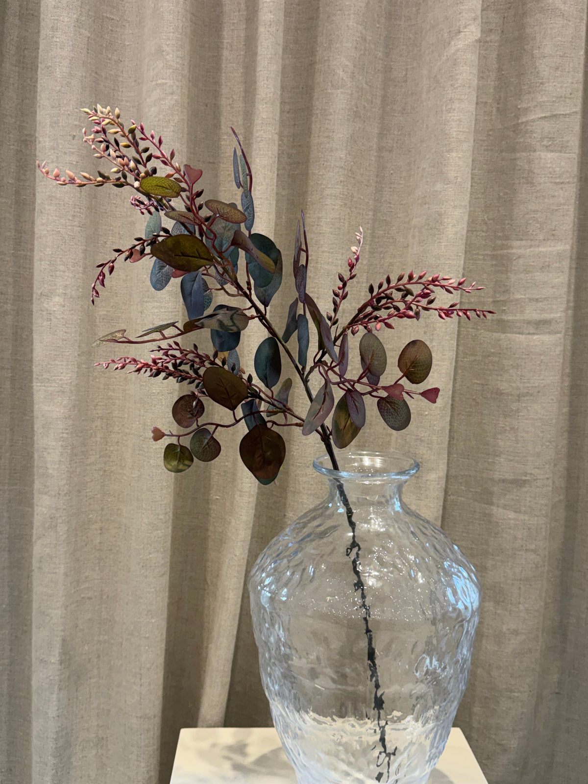Eucaluptus grøn/lilla H77cm