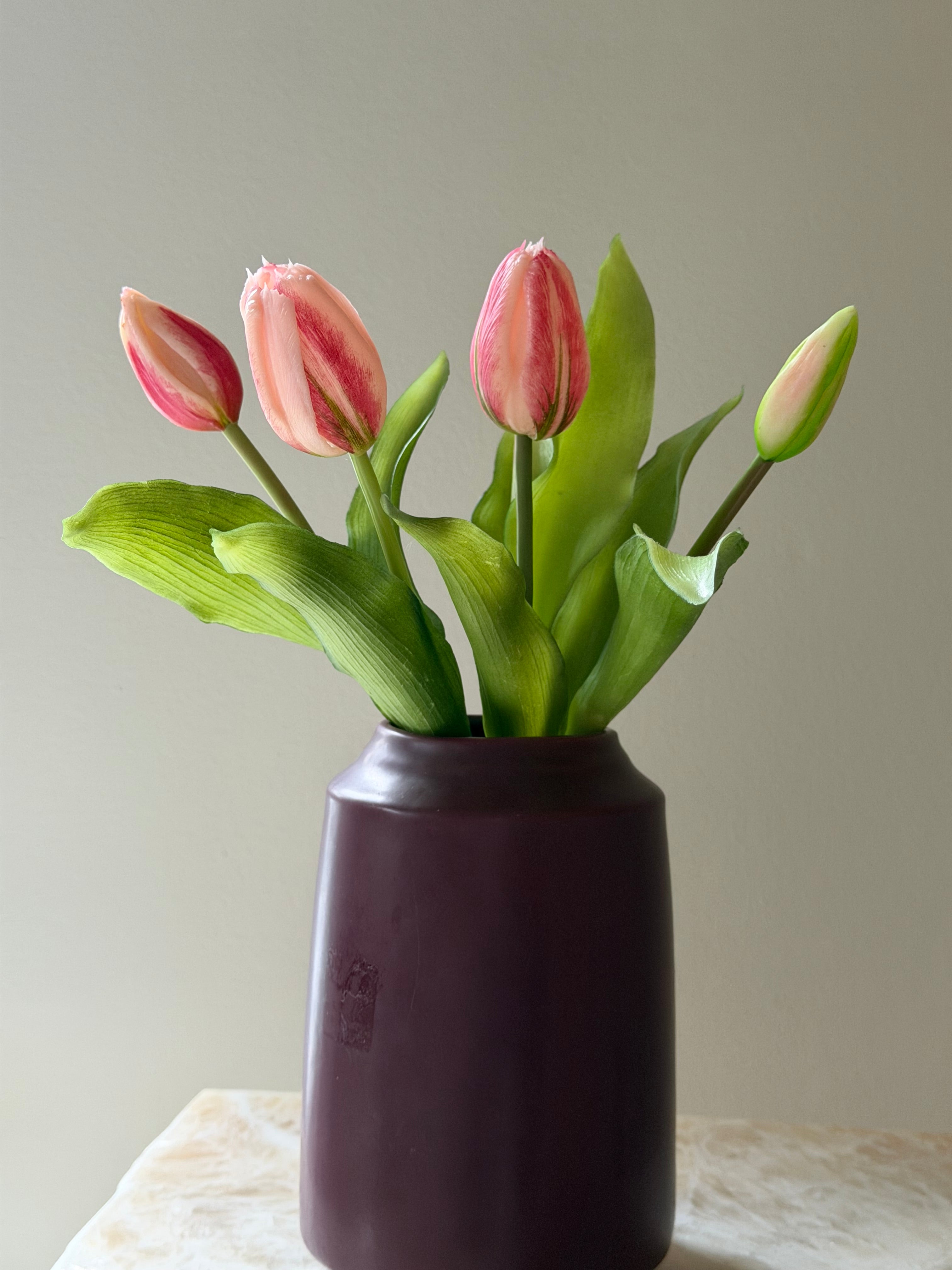 Tulipan bundt m. 5 stk