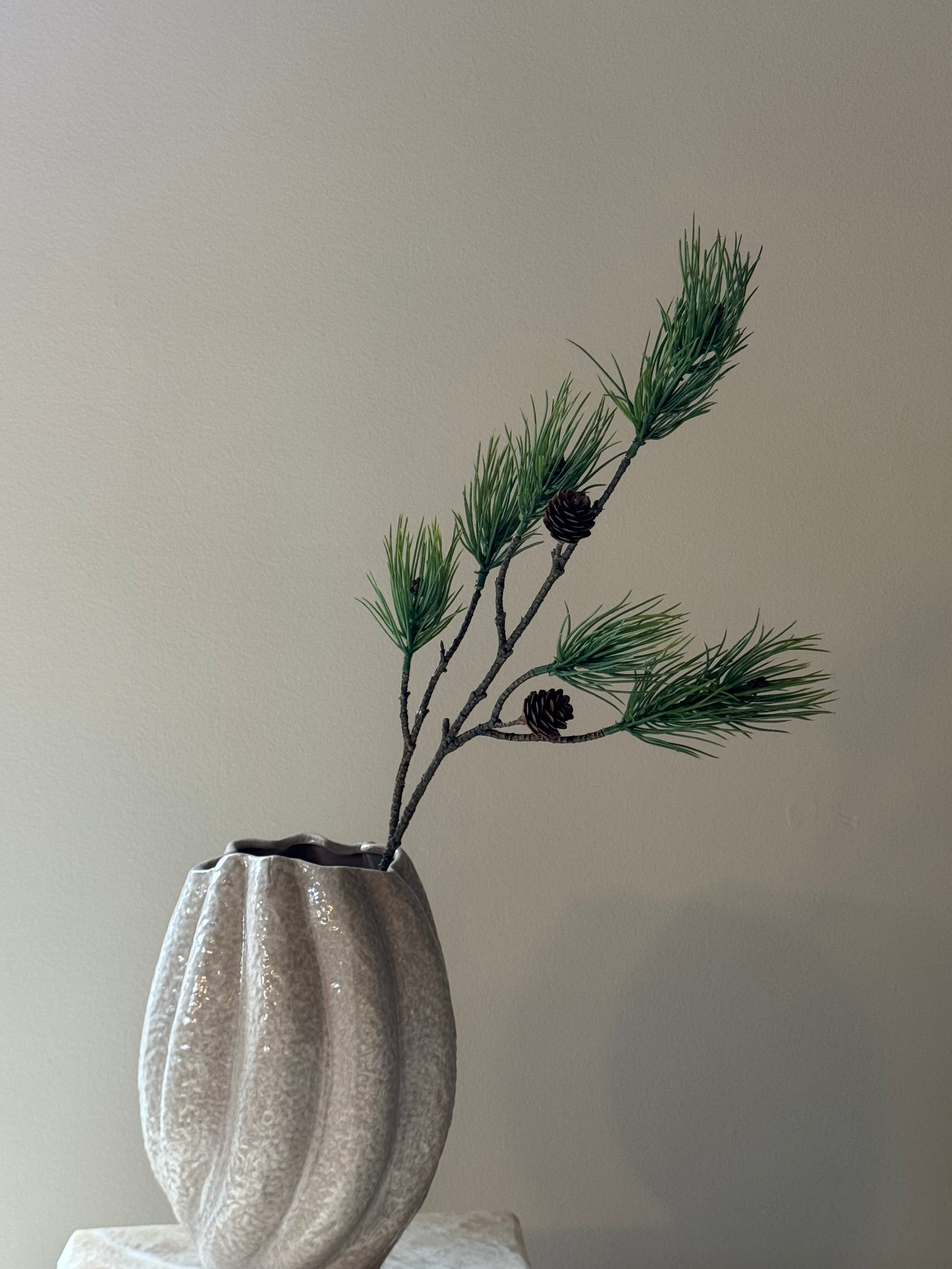 Cova vase, Hvid/Beige, keramik