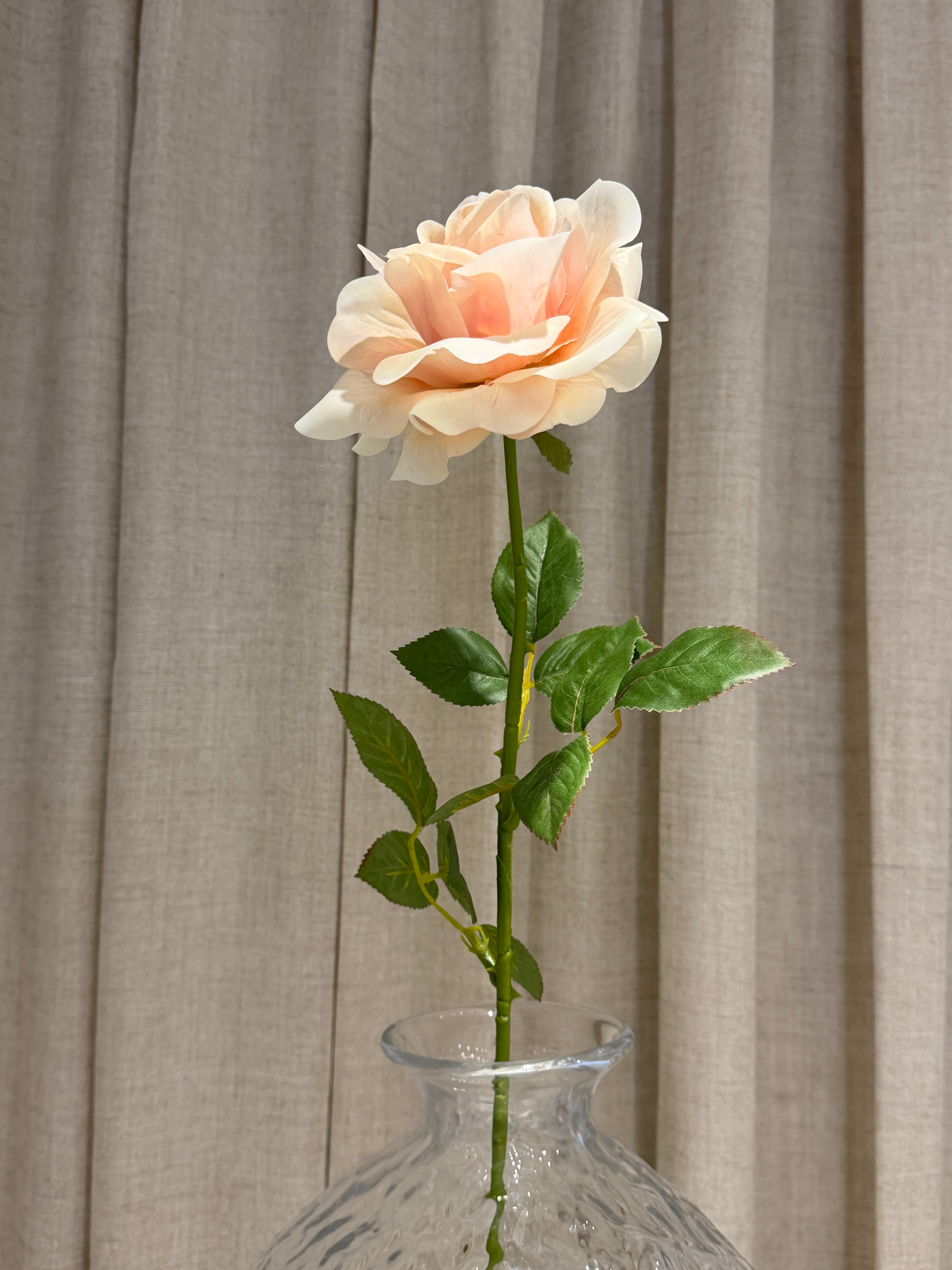 Rose med real touch 70cm