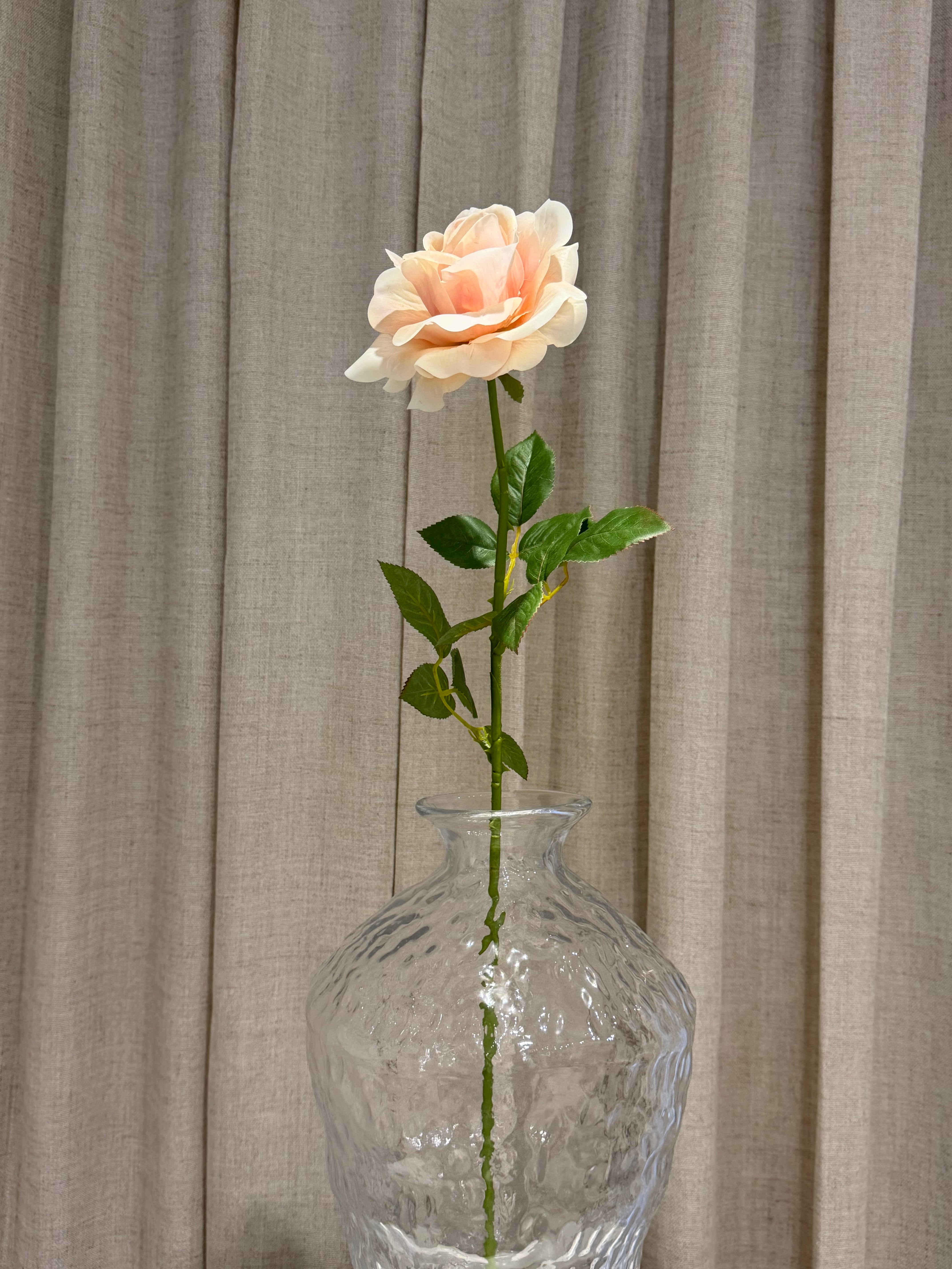 Rose med real touch 70cm