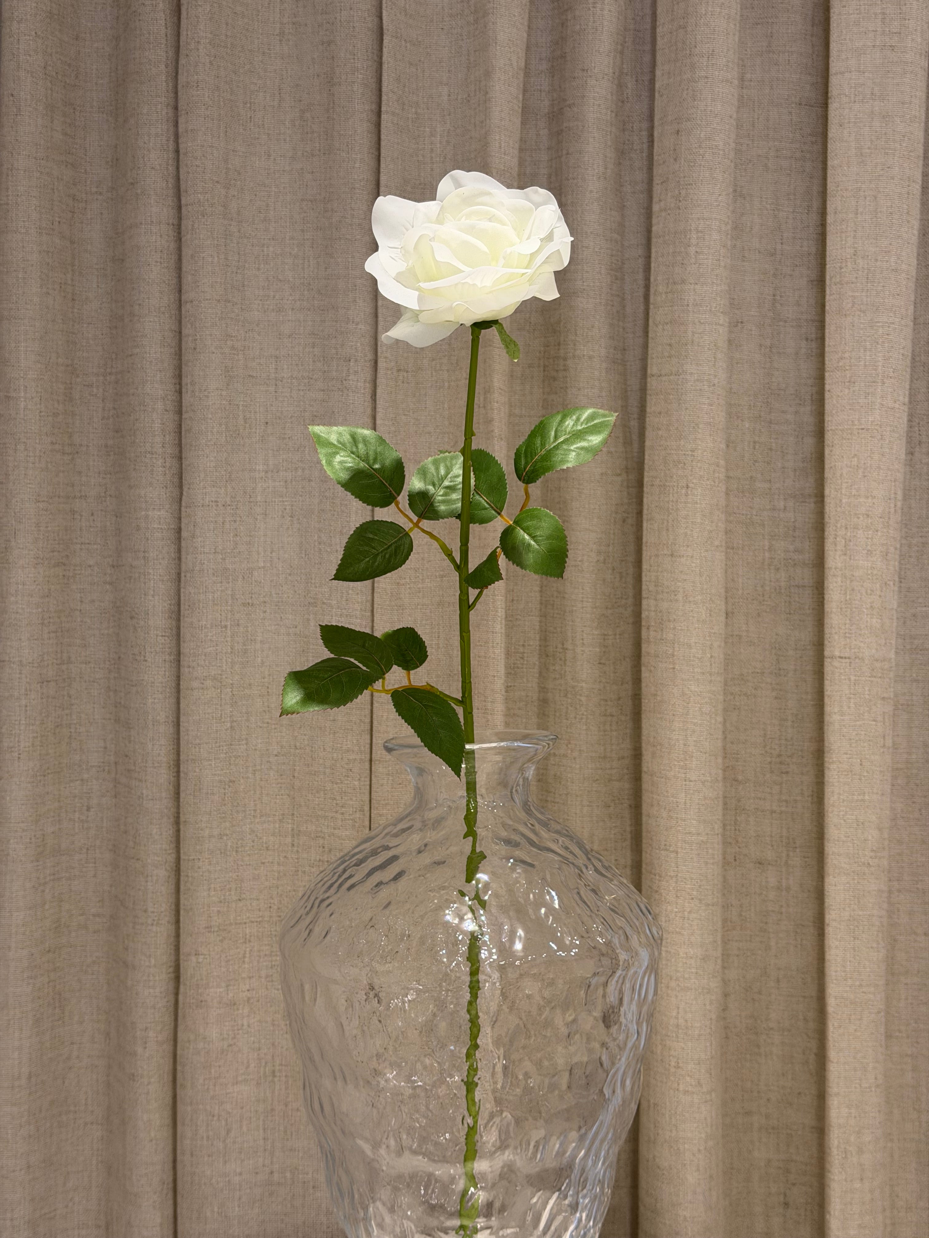 Rose med real touch 70cm