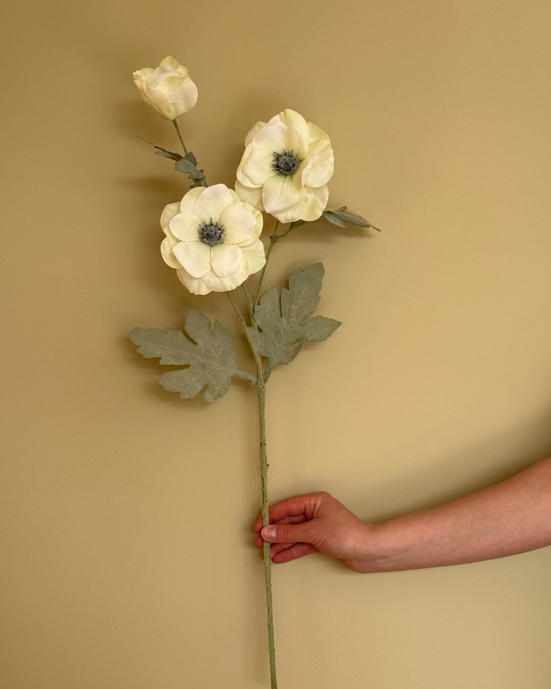 Poppy Hvid - 70 cm